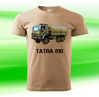 tričko s vojenskou technikou  české výroby
