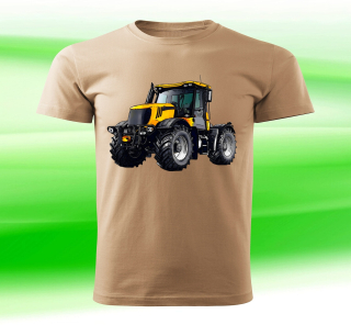 tričko s traktorem JCB fastrac 3230 