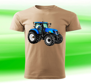 tričko s traktorem New Holland T7070