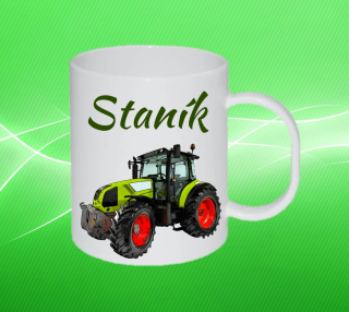 Plastový hrneček CLAAS s vlastním jménem 