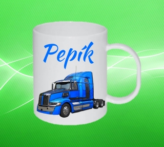 Plastový hrneček nákladní auto s vlastním jménem 3