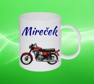 Plastový hrneček motorka s vlastním jménem 4