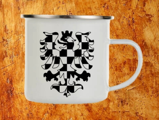 Moon River Moravská orlice plechový hrnek plecháček  obsah 360 ml