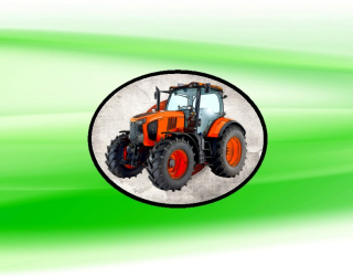 nášivka s traktorem KUBOTA