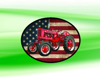 nášivka s traktorem McCormick FARMALL