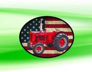 nášivka s traktorem McCormick super W-4