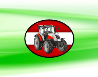 nášivka s traktorem Steyr 4095