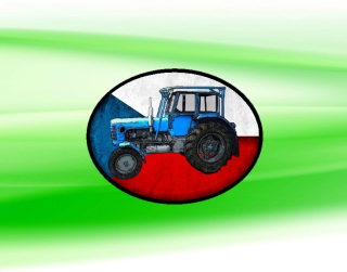 nášivka s traktorem ZETOR 4011