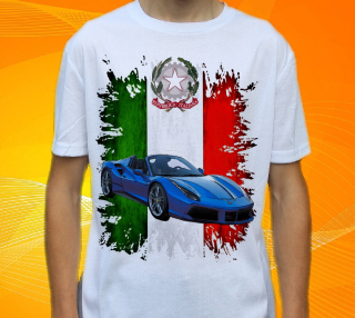 tričko Ferrari 488 Spider