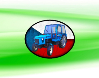 nášivka s traktorem ZETOR 5511