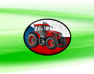 nášivka s traktorem ZETOR Crystal 160