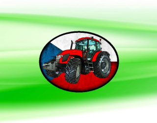 nášivka s traktorem ZETOR Forterra 150