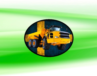 nášivka  VOLVO A40F dumper