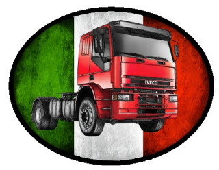 nášivka náklaďák tahač IVECO 320