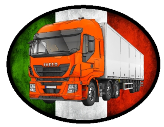 nášivka náklaďák tahač Iveco Stralis 500