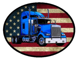 nášivka náklaďák tahač KENWORTH 3