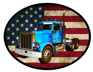 nášivka náklaďák tahač KENWORTH 4