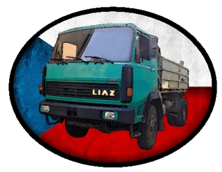 nášivka náklaďák tahač LIAZ 110