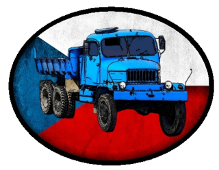 nášivka náklaďák tahač PRAGA V3S