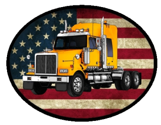 nášivka náklaďák tahač WESTERN STAR