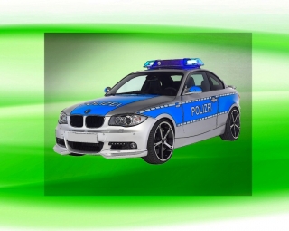 POLICIE BMW Německo DTF nažehlovačka 8x4cm