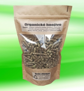 Organické přírodní hnojivo  granulované  1litr