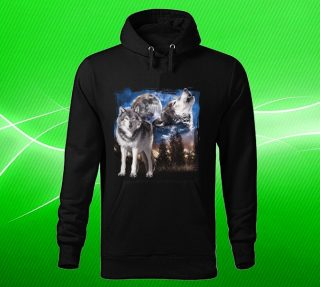 mikina s vlky , vlci 