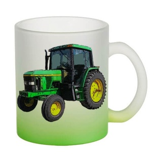 Skleněný hrnek John Deere 6400