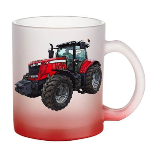 Skleněný hrnek Massey Ferguson 7620