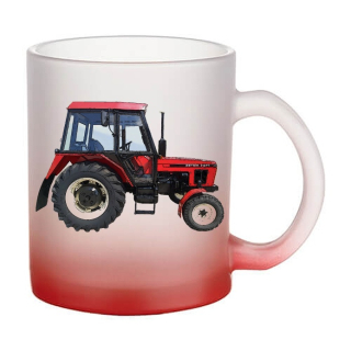 Skleněný hrnek Zetor 7011