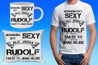 RUDOLF dárkový set se jménem 116