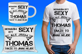 THOMAS dárkový set se jménem 116