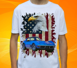 tričko Chevrolet Corvette Stingray 122