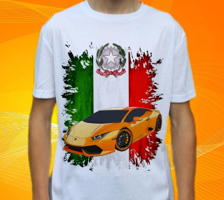tričko Lamborghini Huracan 122