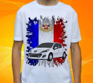 tričko Peugeot 207 XXL