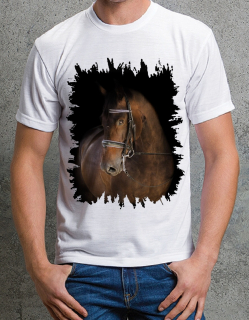 tričko s koněm č. 3 S