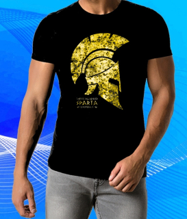 tričko SPARTA černé L