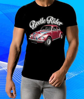 tričko Beetle Rider NEW BEETLE černé L