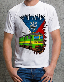 tričko s lokomotivou č. 03 134