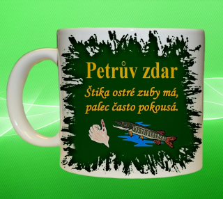 hrnek pro rybáře Petrův Zdar štika II 75ml
