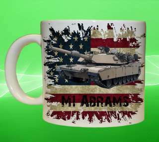 hrnek s tankem M1 Abrams 330ml