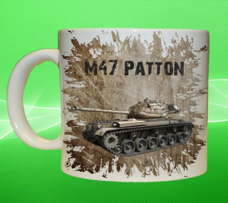 hrnek s tankem M47 Patton I 150ml