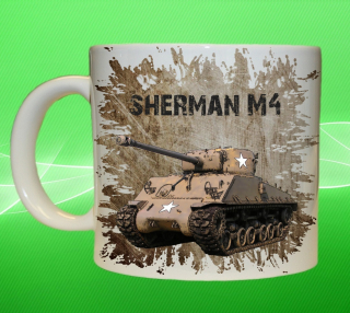 hrnek s tankem Sherman M4 I 75ml