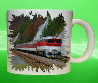 hrnek s lokomotivou 757 004-7 150ml
