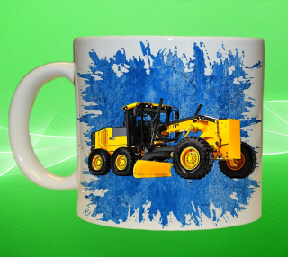 Moon River JOHN DEER 670G grader hrnek modrý 150 ml