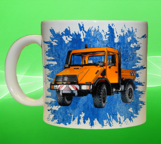 Moon River Mercedes Unimog U20 hrnek modrý 150 ml