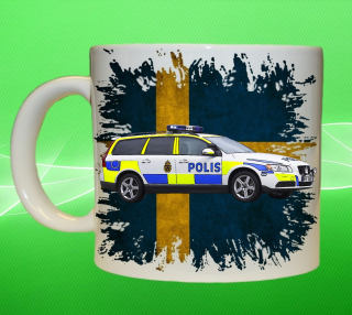 hrnek POLICIE Švédsko 75ml