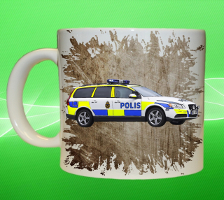 hrnek POLICIE Švédsko II 330ml