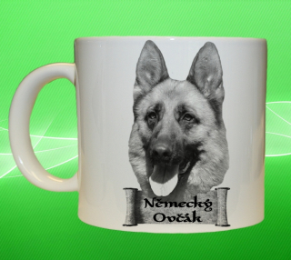 hrnek s pejskem Německý ovčák II 75ml