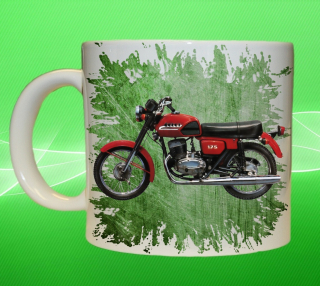 hrnek s motorkou ČZ 175 I 330 ml